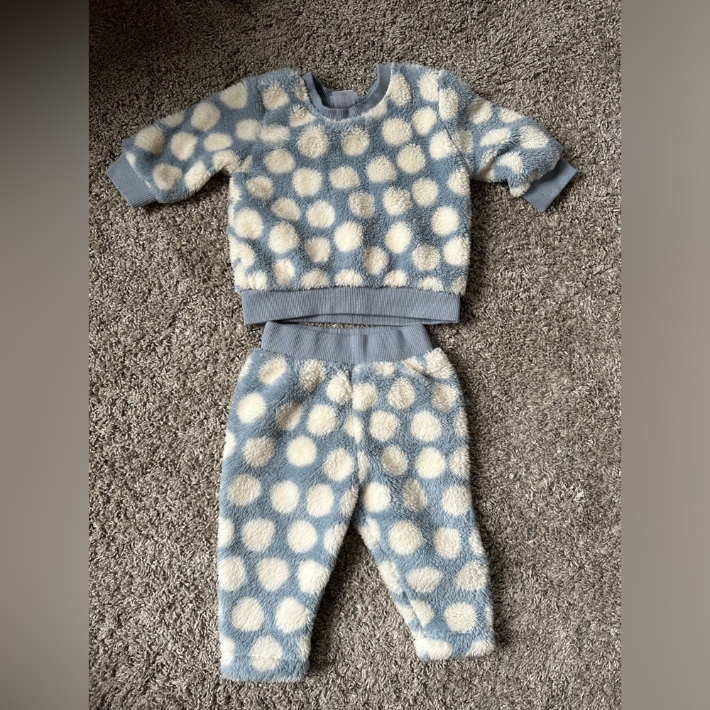 Hanna Andersson 3-6m fleece set